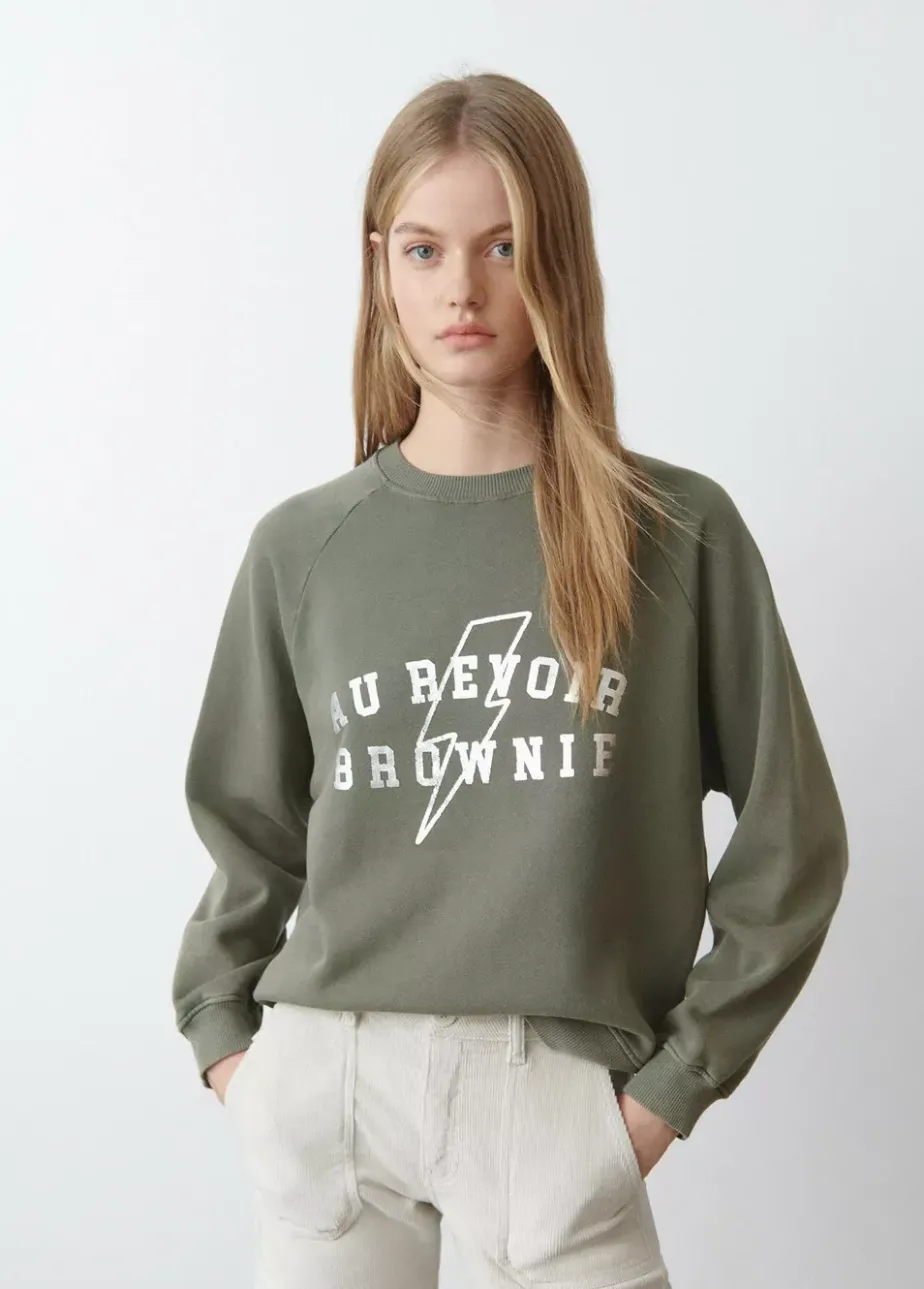Mujer Brownie Spain Sudaderas-Sudadera Au Revoir Foil Rayo