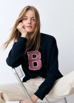 Mujer Brownie Spain Sudaderas-Sudadera B Bordado