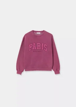 Mujer Brownie Spain Sudaderas-Sudadera Bordada Paris