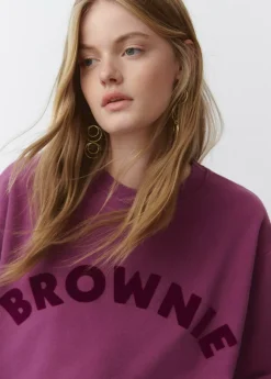 Mujer Brownie Spain Sudaderas-Sudadera Brownie Magenta