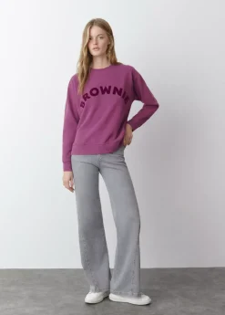 Mujer Brownie Spain Sudaderas-Sudadera Brownie Magenta
