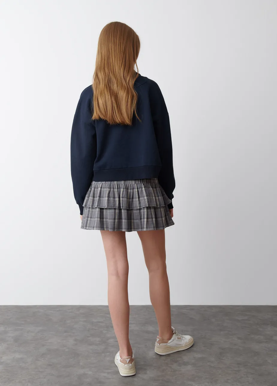 Mujer Brownie Spain Sudaderas-Sudadera Cremallera Bordado
