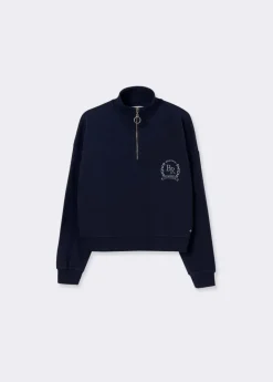 Mujer Brownie Spain Sudaderas-Sudadera Cremallera Bordado