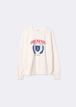 Mujer Brownie Spain Sudaderas-Sudadera Escudo