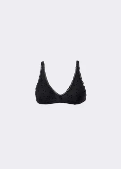 Mujer Brownie Spain Intimates-Sujetador Tul Flocado