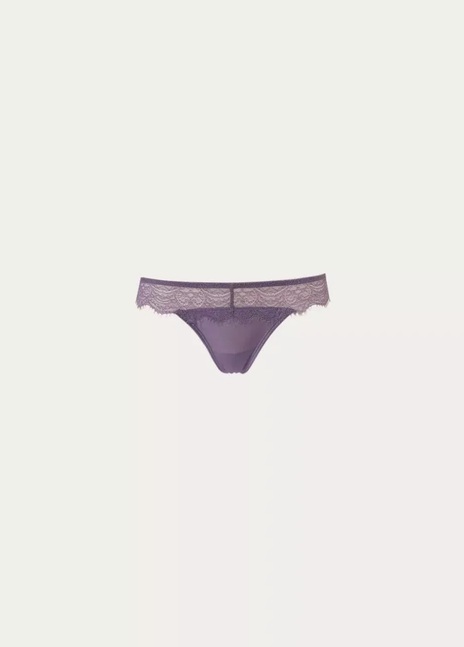 Mujer Brownie Spain Intimates-Tanga Encaje
