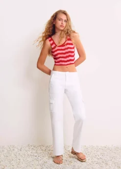 Mujer Brownie Spain Tops-Top Andy Tirantes Rayas