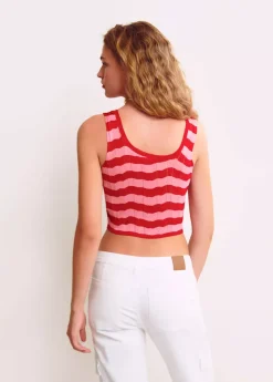 Mujer Brownie Spain Tops-Top Andy Tirantes Rayas