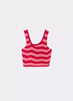 Mujer Brownie Spain Tops-Top Andy Tirantes Rayas