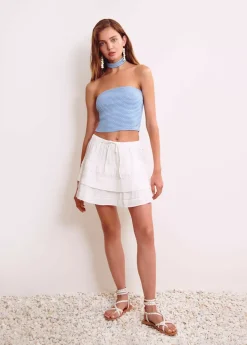Mujer Brownie Spain Tops-Top Bandeau Chocker