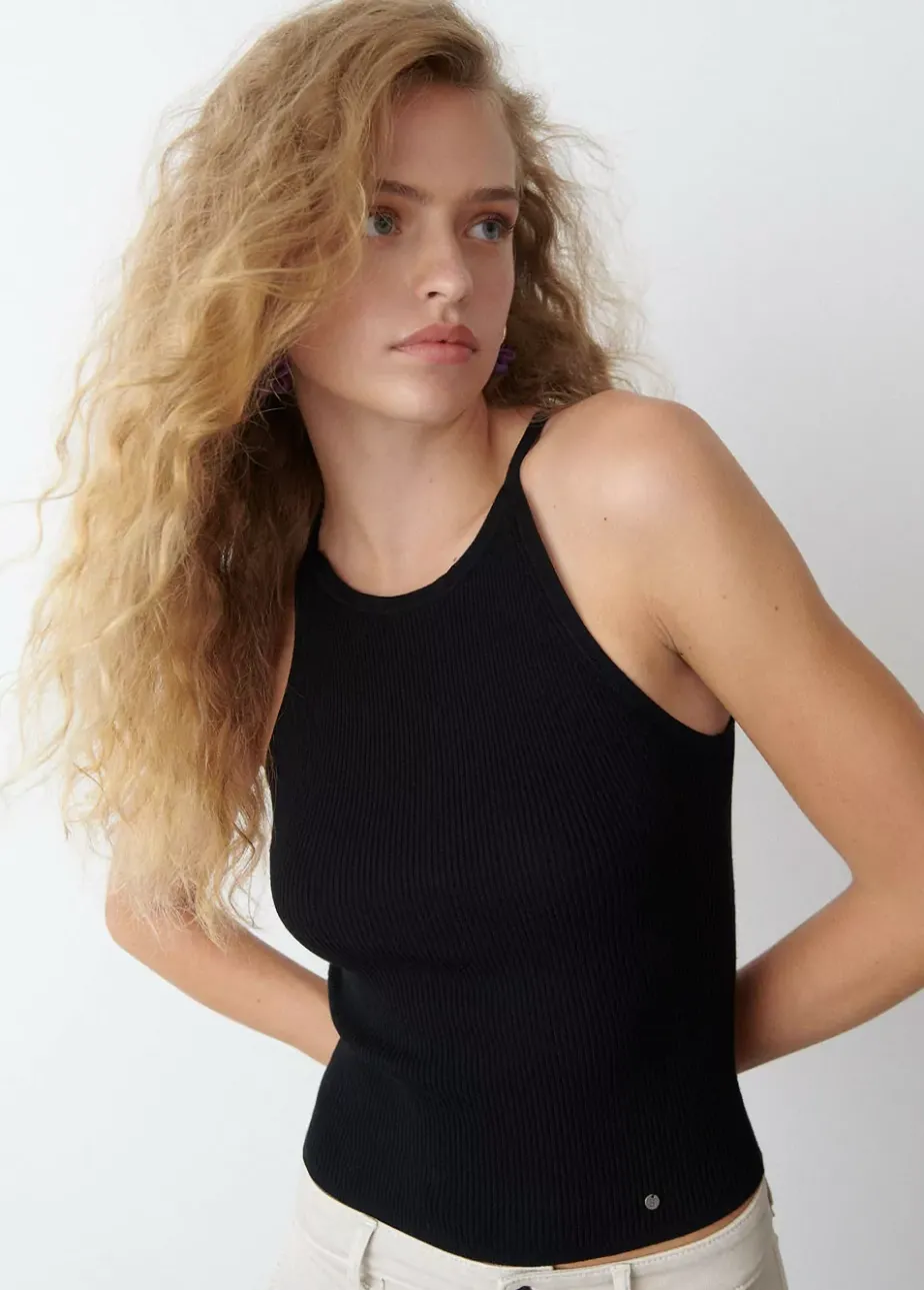 Mujer Brownie Spain Tops-Top Basico Canale