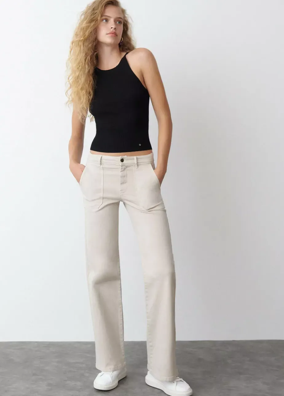 Mujer Brownie Spain Tops-Top Basico Canale