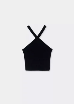 Mujer Brownie Spain Tops-Top Chenilla Cruzado