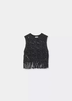 Mujer Brownie Spain Tops-Top Flecos Calado