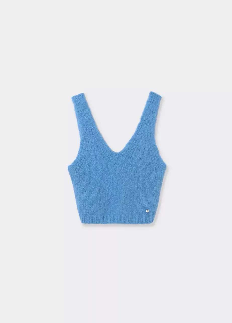 Mujer Brownie Spain Tops-Top Punto Bucle
