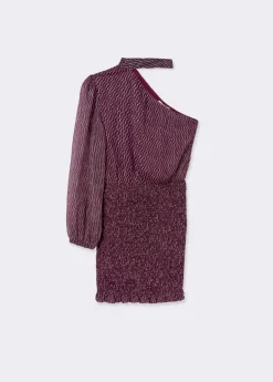 Mujer Brownie Spain Vestidos-Vestido Asimetrico Choker