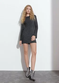 Mujer Brownie Spain Vestidos-Vestido Canale Hilo Metalizado