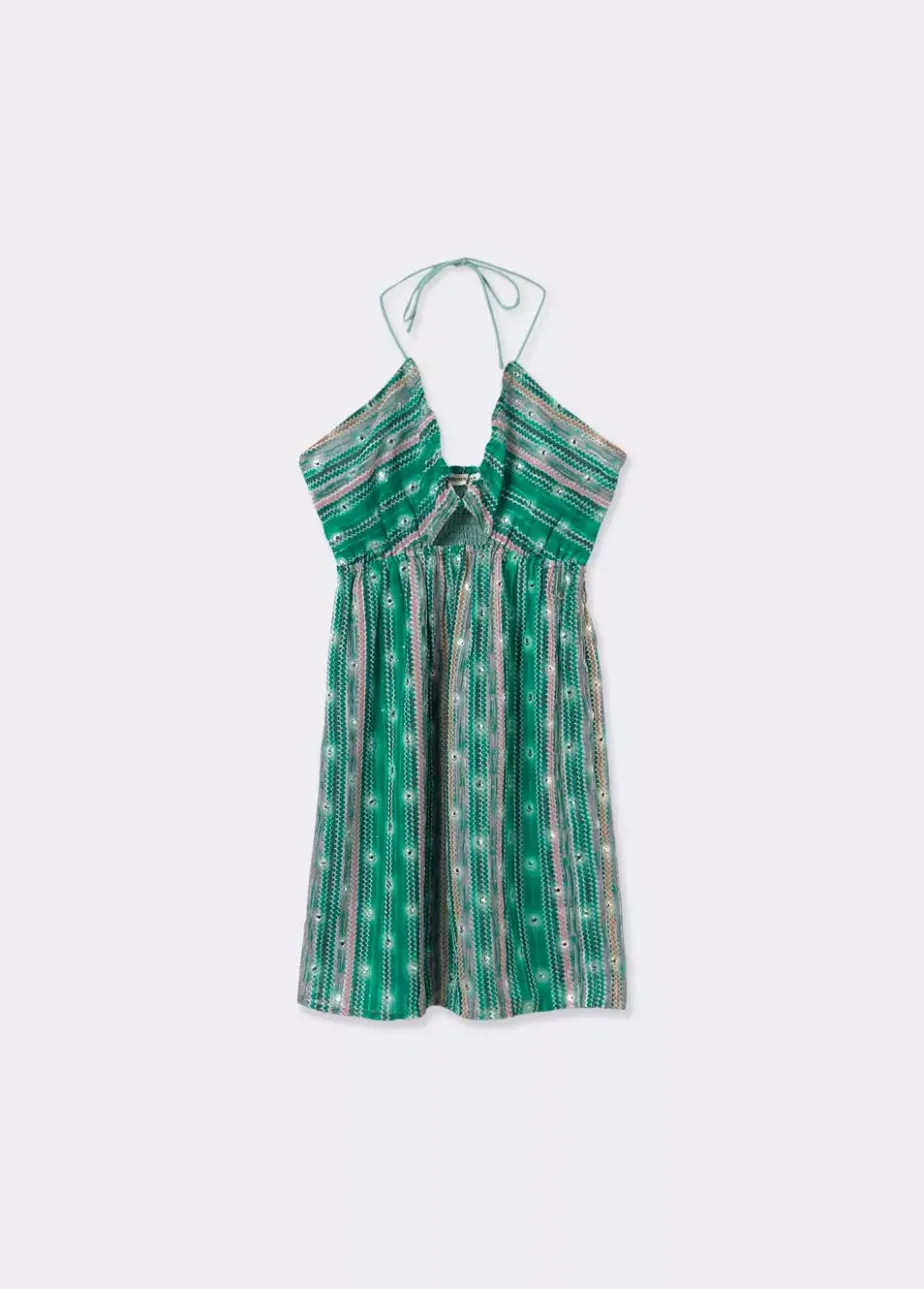 Mujer Brownie Spain Vestidos-Vestido Corto Tirantes Cut Outs