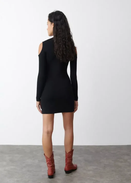 Mujer Brownie Spain Vestidos-Vestido Cut Out Hombros