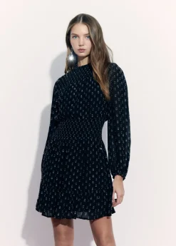 Mujer Brownie Spain Vestidos-Vestido Engomado Dobby