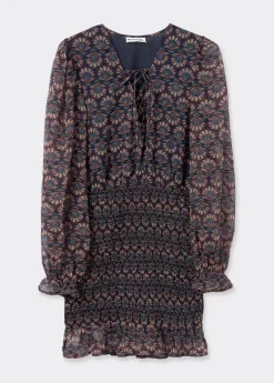 Mujer Brownie Spain Vestidos-Vestido Engomado Estampado Indio