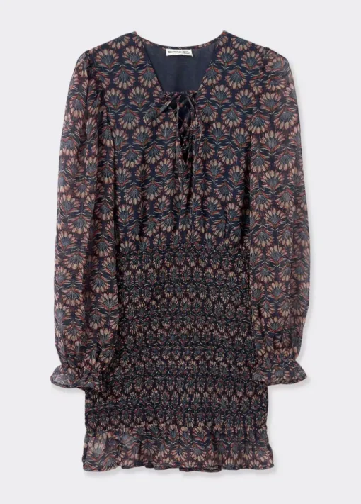 Mujer Brownie Spain Vestidos-Vestido Engomado Estampado Indio