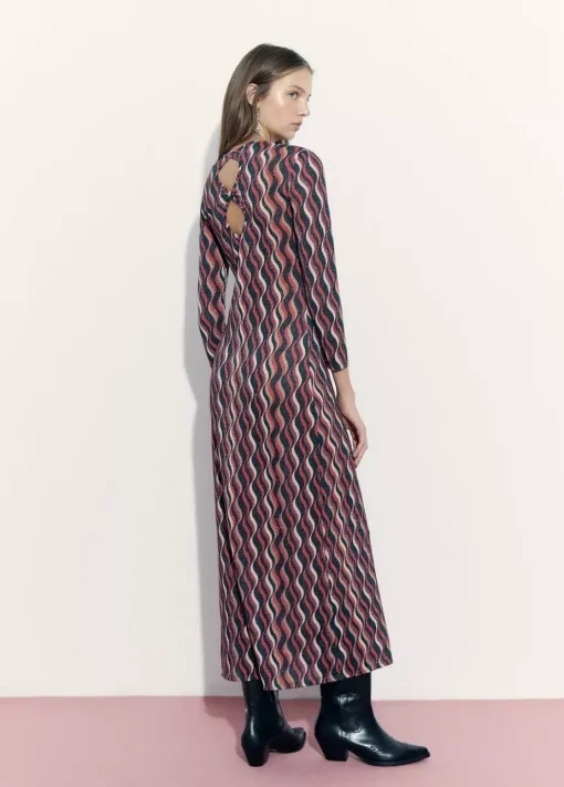 Mujer Brownie Spain Vestidos-Vestido Estampado Ondas