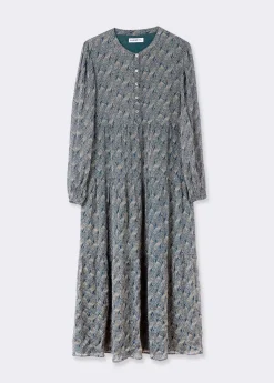 Mujer Brownie Spain Vestidos-Vestido Largo Estampado