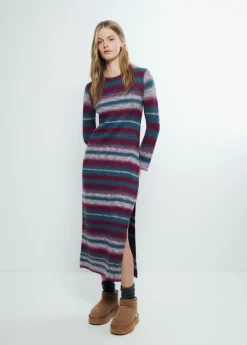 Mujer Brownie Spain Vestidos-Vestido Space Dyed Largo