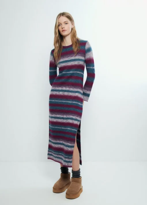 Mujer Brownie Spain Vestidos-Vestido Space Dyed Largo
