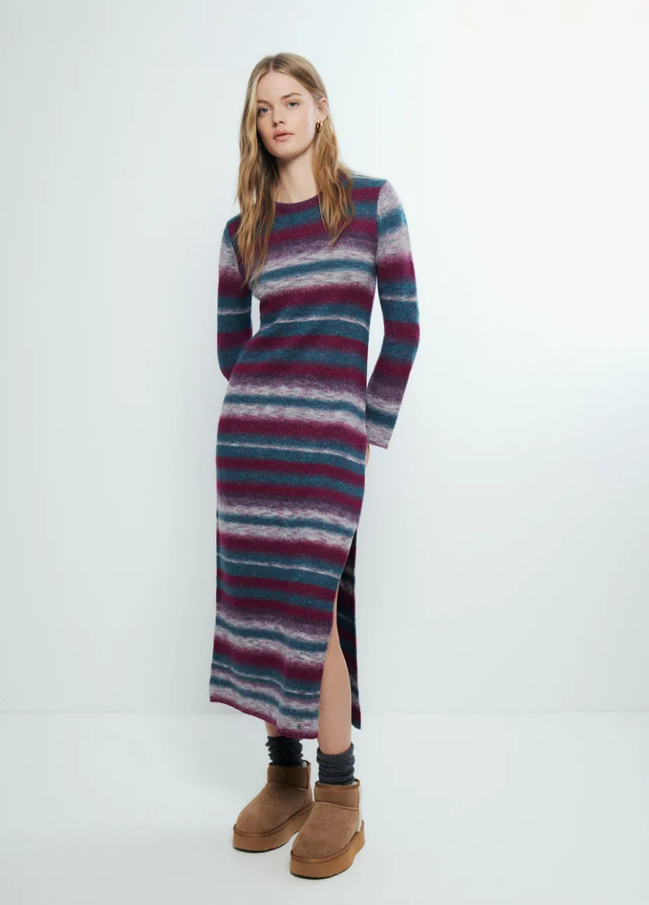 Mujer Brownie Spain Vestidos-Vestido Space Dyed Largo