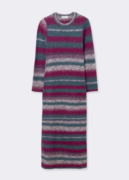 Mujer Brownie Spain Vestidos-Vestido Space Dyed Largo